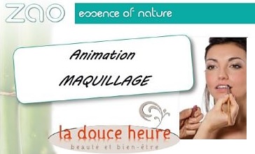 Animation maquillage La Douce Heure