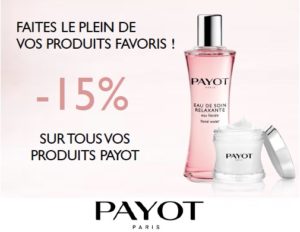 Promotion Payot anniversaire 2016