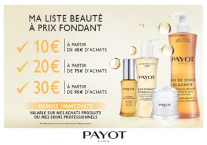 Soldes Hiver Produits Payot