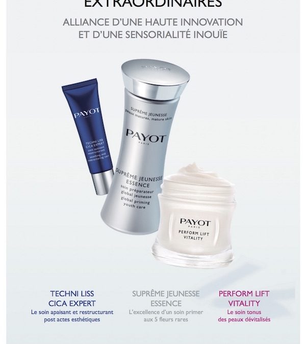 Nouveauté produit : Trio Anti Age de Payot