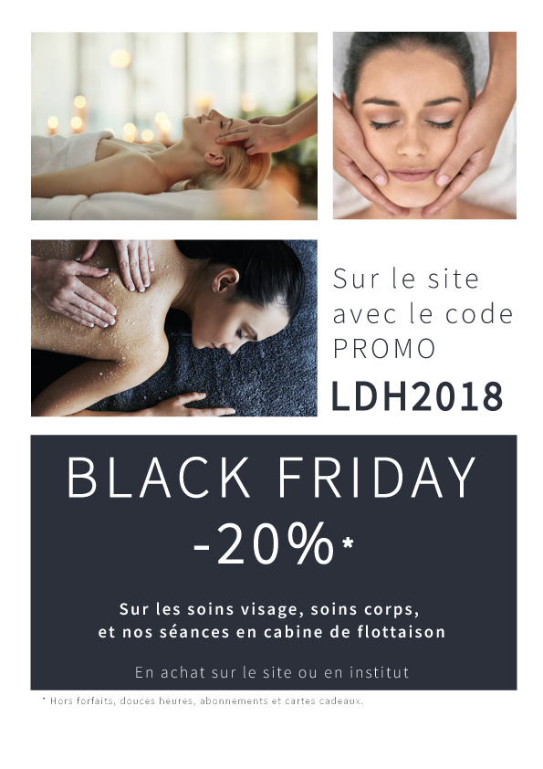 offre Black Friday soins La Douce Heure