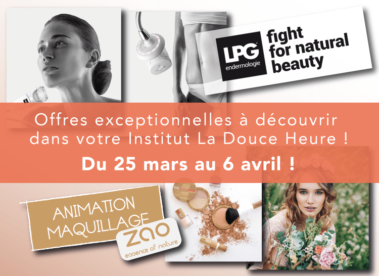 Deux offres inédites du 25 Mars au 6 Avril